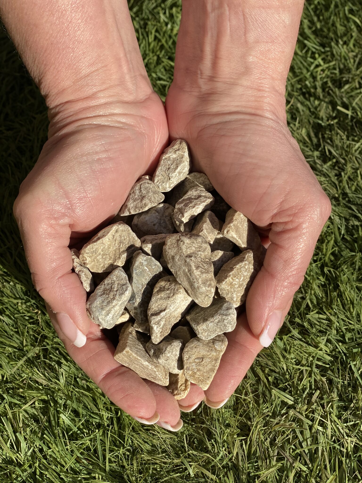 Bagged 3/4" Gravel in Tyler, TX - All Natural Stone & Grass