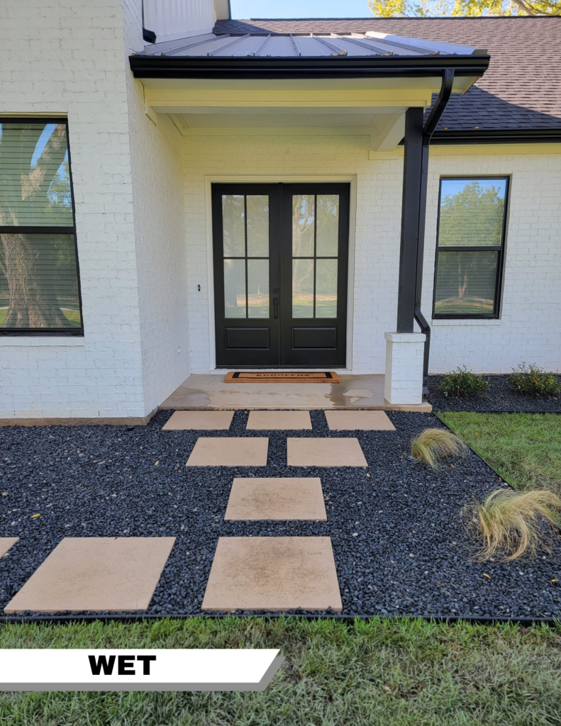 Black Star Gravel in Tyler, TX - All Natural Stone & Grass