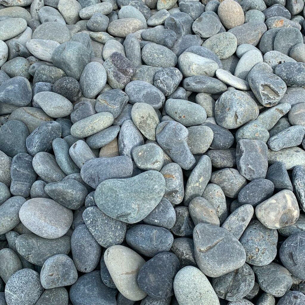 Mexican Beach Pebbles in Tyler, TX - All Natural Stone & Grass